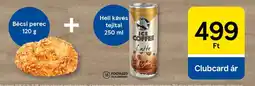 Tesco Bécsi perec + Hell kávés tejital ajánlat