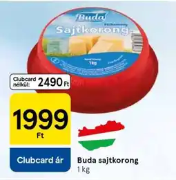Tesco Buda sajtkorong ajánlat