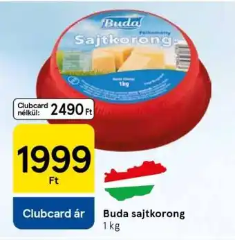 Tesco Buda sajtkorong ajánlat