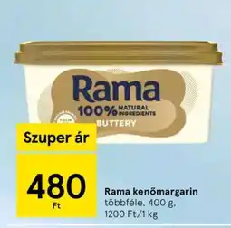 Tesco Rama kenőmargarin ajánlat