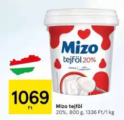 Tesco MIZO Tejföl ajánlat