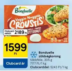 Tesco Bonduelle zöldségkorong ajánlat