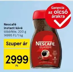 Tesco NESCAFÉ Instant kávé ajánlat