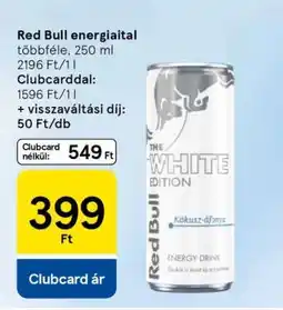 Tesco RED BULL Energiaital ajánlat