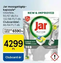 Tesco Jar mosogatógép-kapszula ajánlat