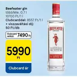 Tesco BEEFEATER GIN ajánlat