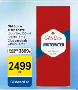 Tesco Old Spice after shave ajánlat