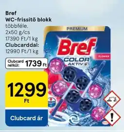 Tesco Bref WC-frissítő blokk ajánlat