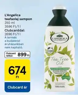 Tesco L'Angelica teafaolaj sampon ajánlat