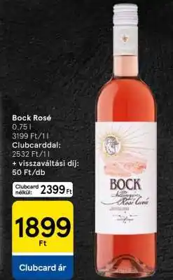 Tesco Bock Rosé ajánlat