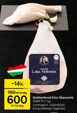 Tesco GOLDENFOOD Friss libacomb ajánlat
