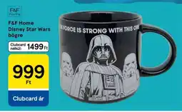Tesco F&F Home Disney Star Wars bögre ajánlat