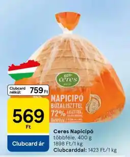Tesco Ceres Napcipó ajánlat
