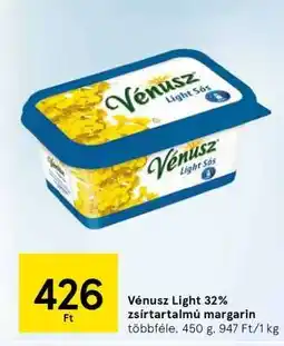 Tesco Vénusz Light 32% zsírtartalmú margarin ajánlat