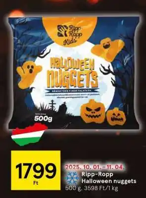 Tesco Ripp-Ropp Halloween nuggets ajánlat