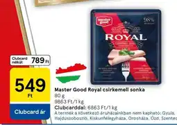 Tesco Master Good Royal csirkemell sonka ajánlat