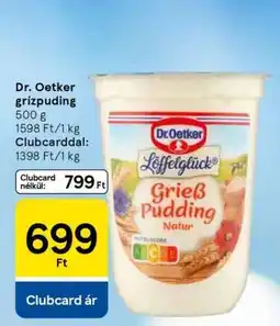 Tesco Dr. Oetker Grízpuding ajánlat