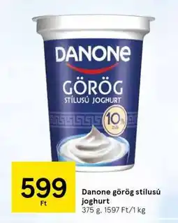 Tesco Danone görög stílusú joghurt ajánlat