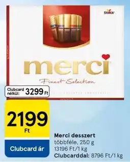Tesco Merci Desszert ajánlat
