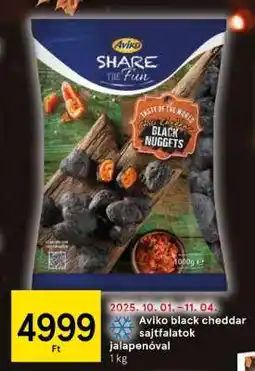 Tesco Aviko black cheddar sajtfalatok jalapeñoval ajánlat
