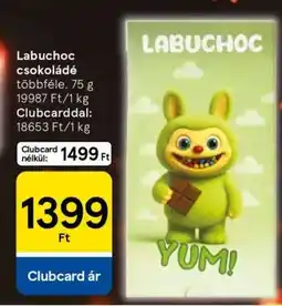 Tesco Labuchoc csokoládé ajánlat