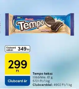Tesco Tempo keksz ajánlat