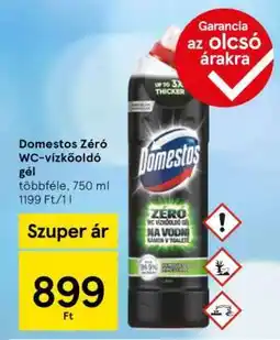 Tesco Domestos Zéró WC-vízköoldó gél ajánlat
