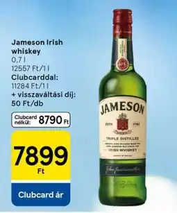 Tesco JAMESON Irish Whiskey ajánlat