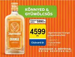 Tesco Jägermeister Orange ajánlat