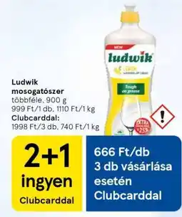 Tesco Ludwik Mosogatószer ajánlat