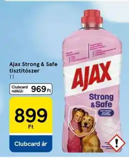 Tesco Ajax Strong & Safe tisztítószer ajánlat