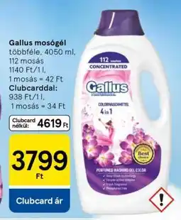Tesco Gallus mosógél ajánlat