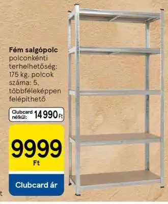 Tesco Fém salgópolc ajánlat