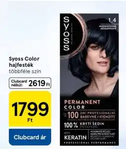 Tesco Syoss Color hajfesték ajánlat