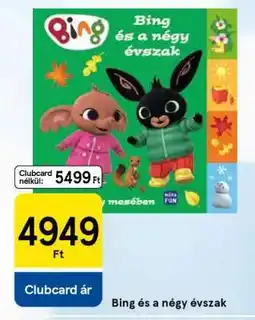 Tesco Bing és a négy évszak ajánlat