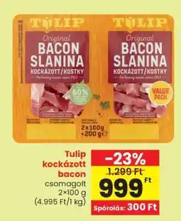 Spar Tulip kockázott bacon ajánlat