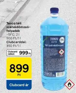 Tesco Tesco téli szélvédőmosó folyadék ajánlat
