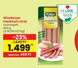 Spar Wiesbauer frankfurti virsli ajánlat