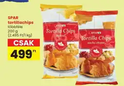Spar SPAR tortillachips ajánlat
