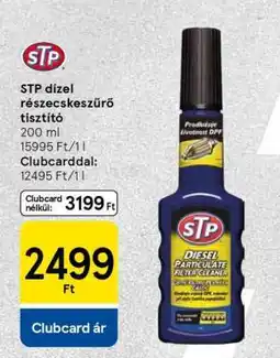 Tesco STP dízel részecskeszűrő tisztító ajánlat