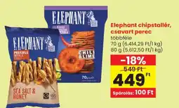 Spar Elephant chipstallér, csavart perec ajánlat