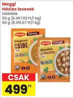 Spar Maggi Háziás levesek ajánlat