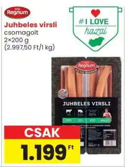 Spar Regnum Juhbeles virsli ajánlat