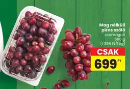 Spar Mag nélküli piros szőlő ajánlat