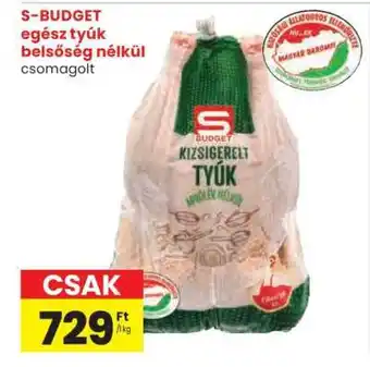 Spar S-BUDGET egész tyúk belsőség nélkül ajánlat