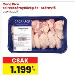 Spar Coco Rico csirkeszárnyközép és -szárnytő ajánlat
