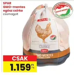 Spar SPAR GMO-mentes egész csirke ajánlat