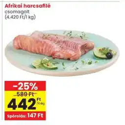 Spar Afrikai Harcsafilé ajánlat