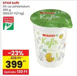 Spar SPAR kefír ajánlat