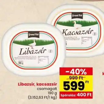 Spar Libazsír, kacsazsír csomagolt ajánlat